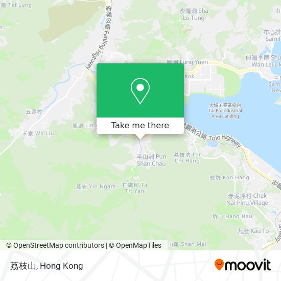 荔枝山 map
