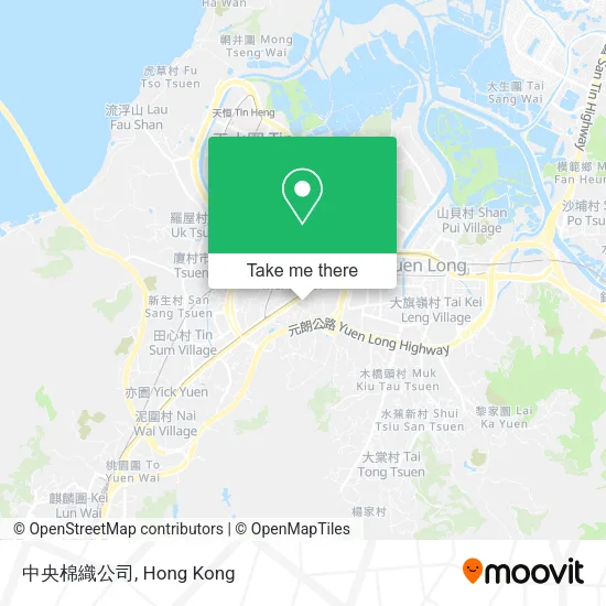 中央棉織公司地圖
