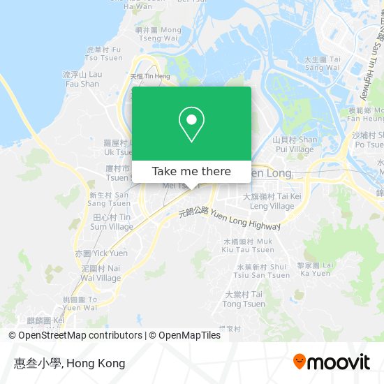 惠叁小學 map