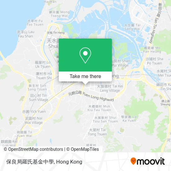 保良局羅氏基金中學地圖