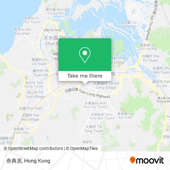 叁典居 map