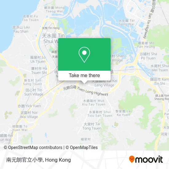 南元朗官立小學 map