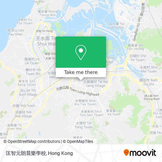 匡智元朗晨樂學校 map