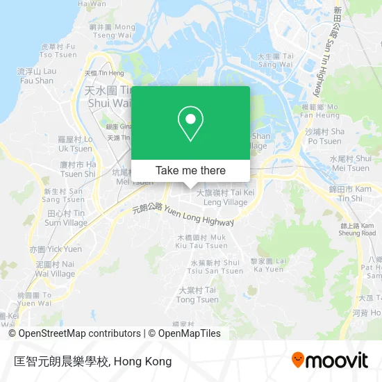匡智元朗晨樂學校地圖