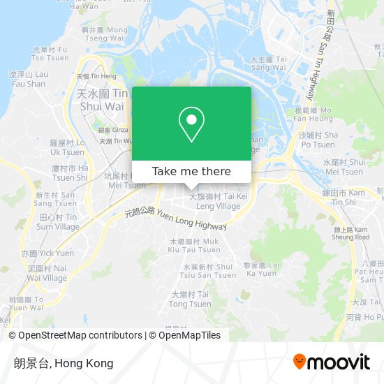 朗景台 map