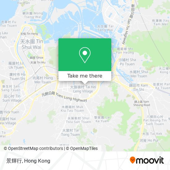 景輝行 map