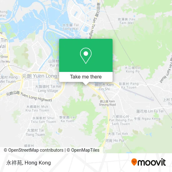 永祥苑 map