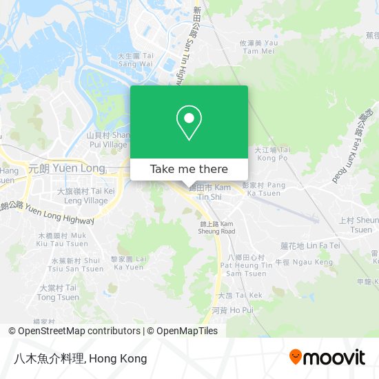 八木魚介料理 map