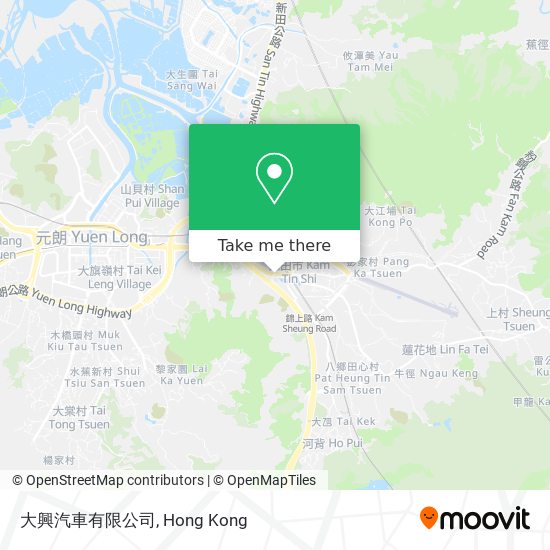大興汽車有限公司 map