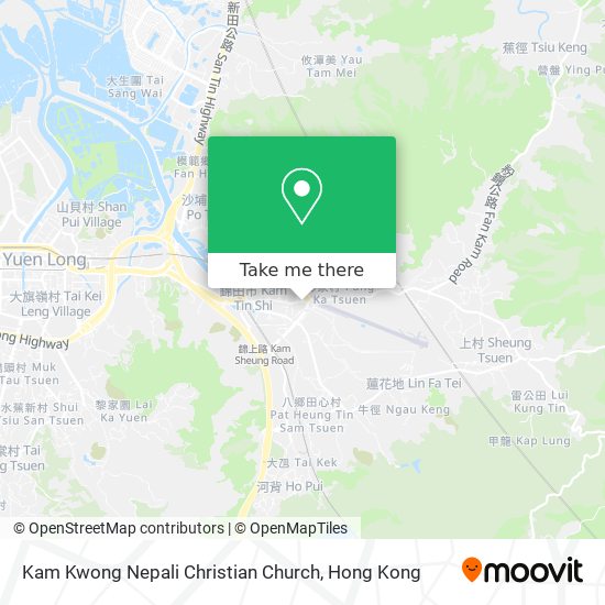 Kam Kwong Nepali Christian Church map