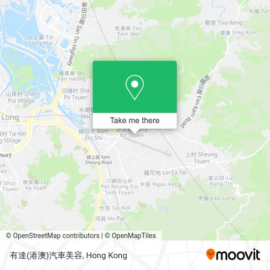 有達(港澳)汽車美容 map