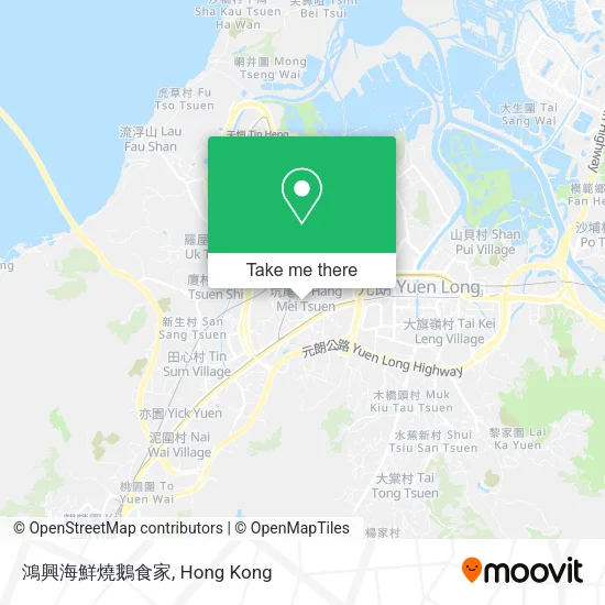 鴻興海鮮燒鵝食家 map