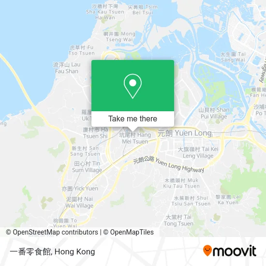 一番零食館 map