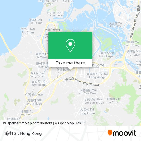 彩虹軒 map