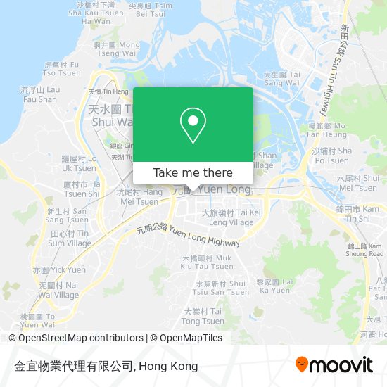 金宜物業代理有限公司 map