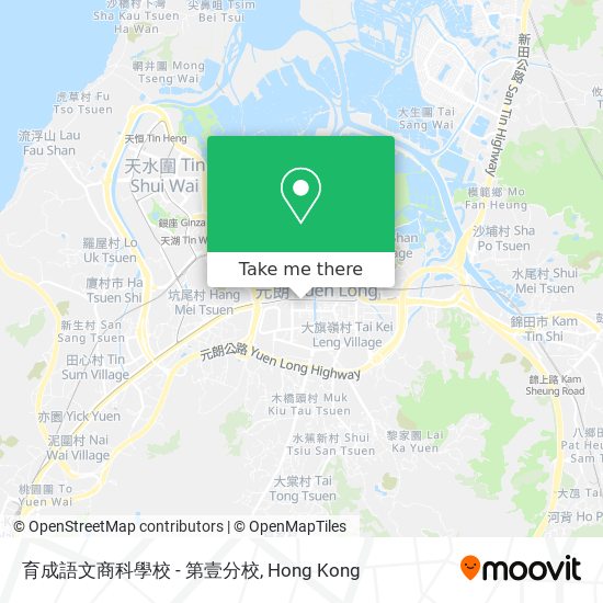 育成語文商科學校 - 第壹分校 map