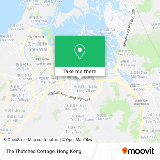 The Thatched Cottage map
