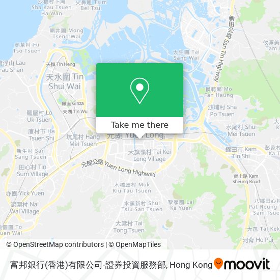 富邦銀行(香港)有限公司-證券投資服務部 map