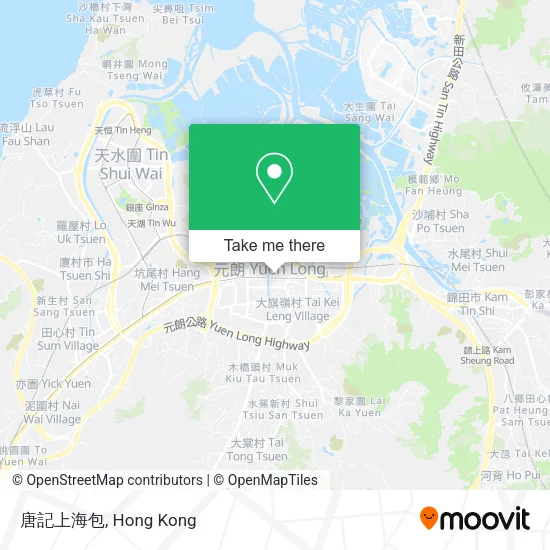 唐記上海包地圖