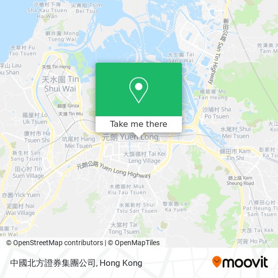 中國北方證券集團公司 map