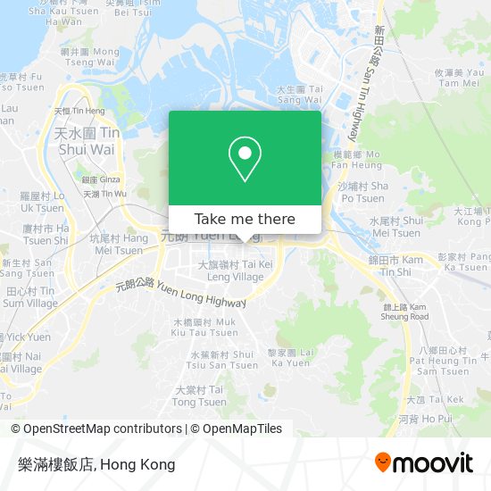 樂滿樓飯店 map