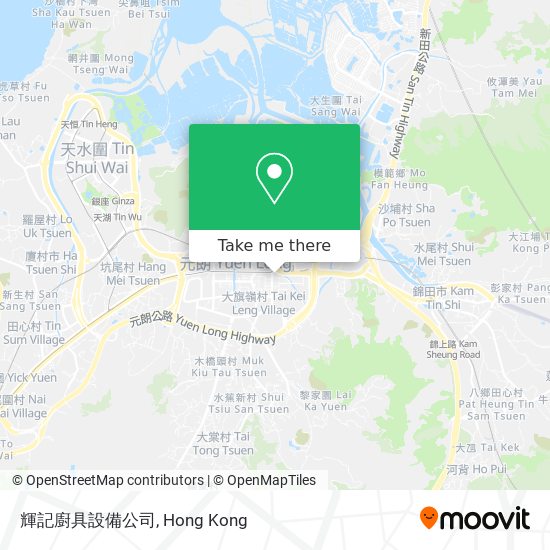 輝記廚具設備公司 map