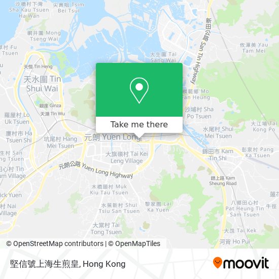 堅信號上海生煎皇 map
