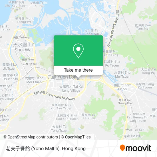 老夫子餐館 (Yoho Mall Ii) map