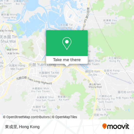 東成里地圖
