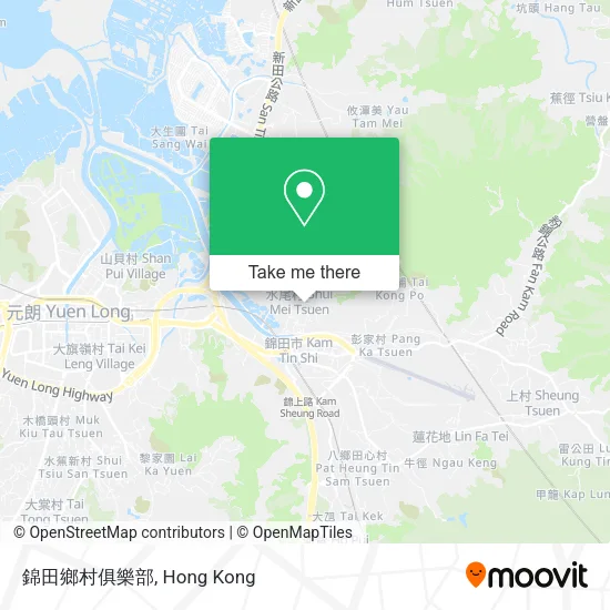錦田鄉村俱樂部 map