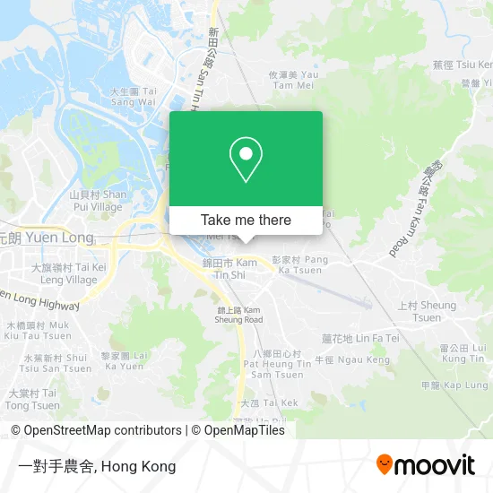 一對手農舍 map
