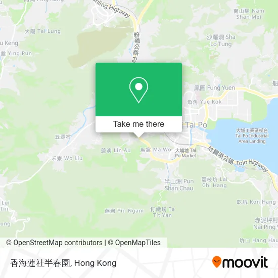 香海蓮社半春園 map