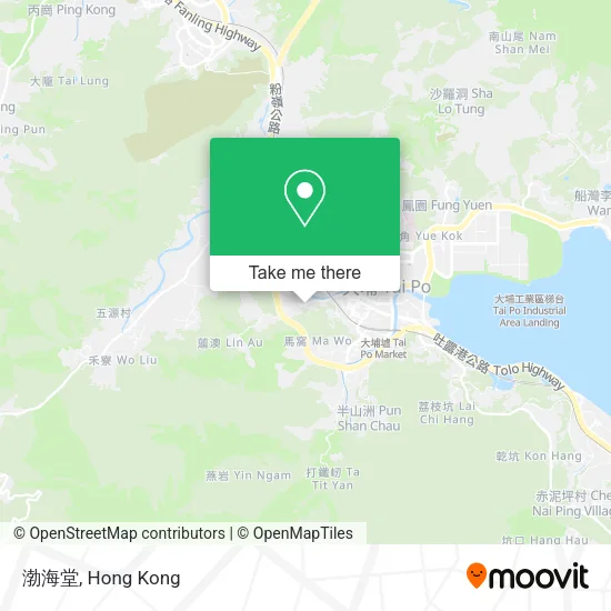渤海堂 map