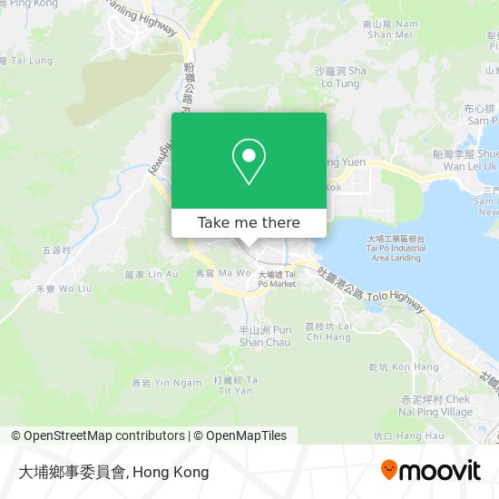 大埔鄉事委員會 map