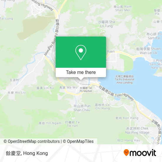餘慶堂 map
