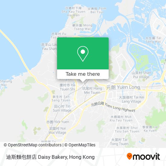 迪斯麵包餅店 Daisy Bakery map