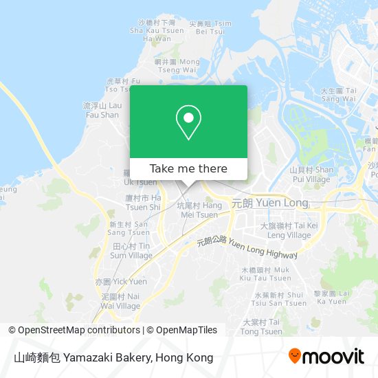 山崎麵包 Yamazaki Bakery地圖
