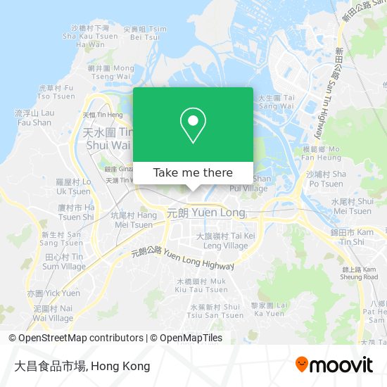 大昌食品市場 map