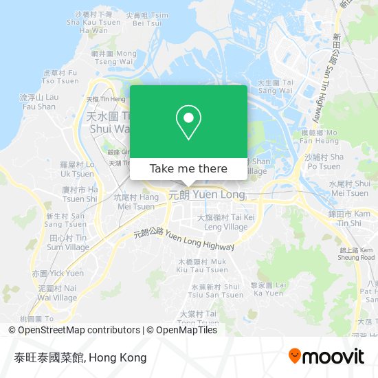 泰旺泰國菜館 map