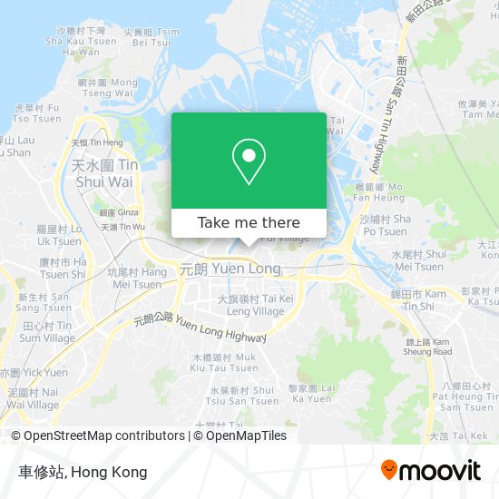 車修站 map