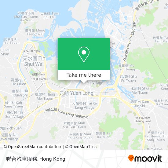 聯合汽車服務 map