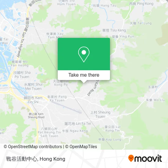 戰谷活動中心 map