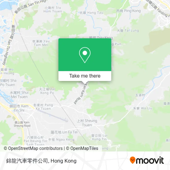錦龍汽車零件公司 map