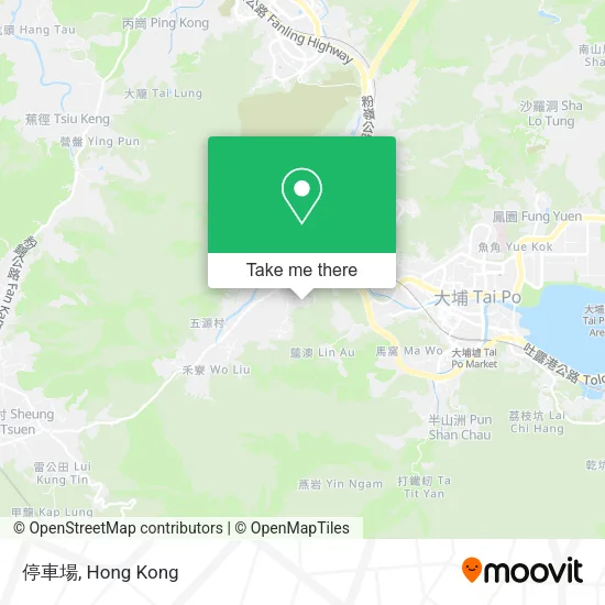 停車場 map