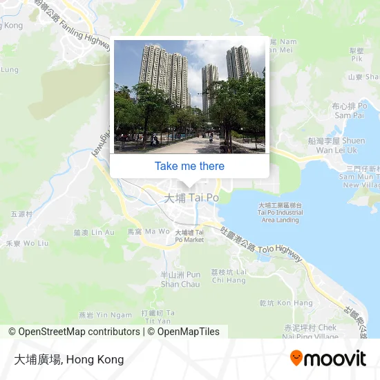 大埔廣場 map
