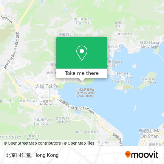 北京同仁堂 map