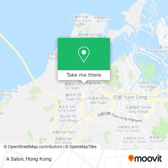 A Salon地圖