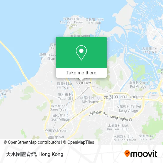 天水圍體育館 map