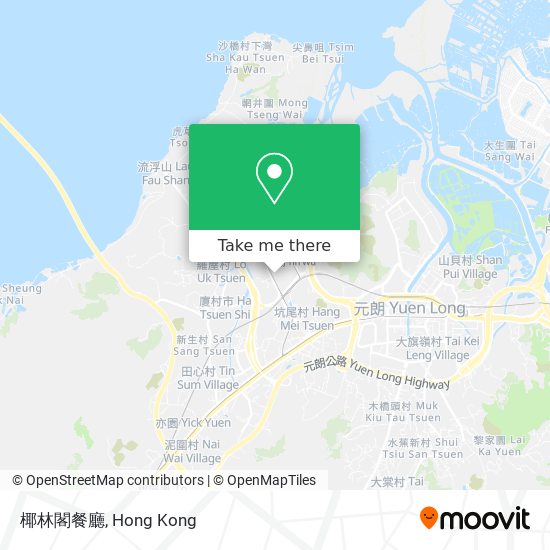 椰林閣餐廳 map