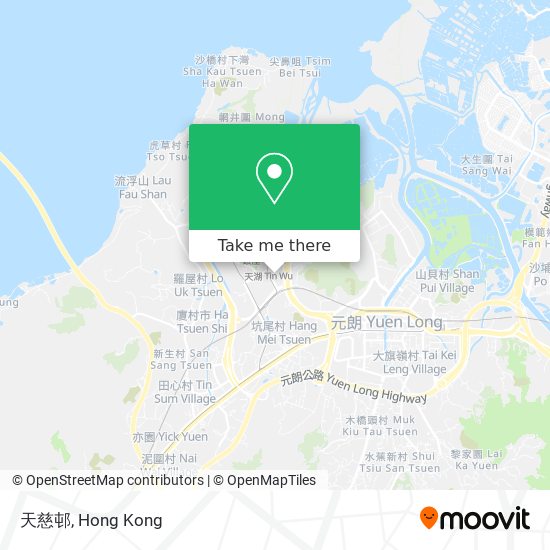 天慈邨 map